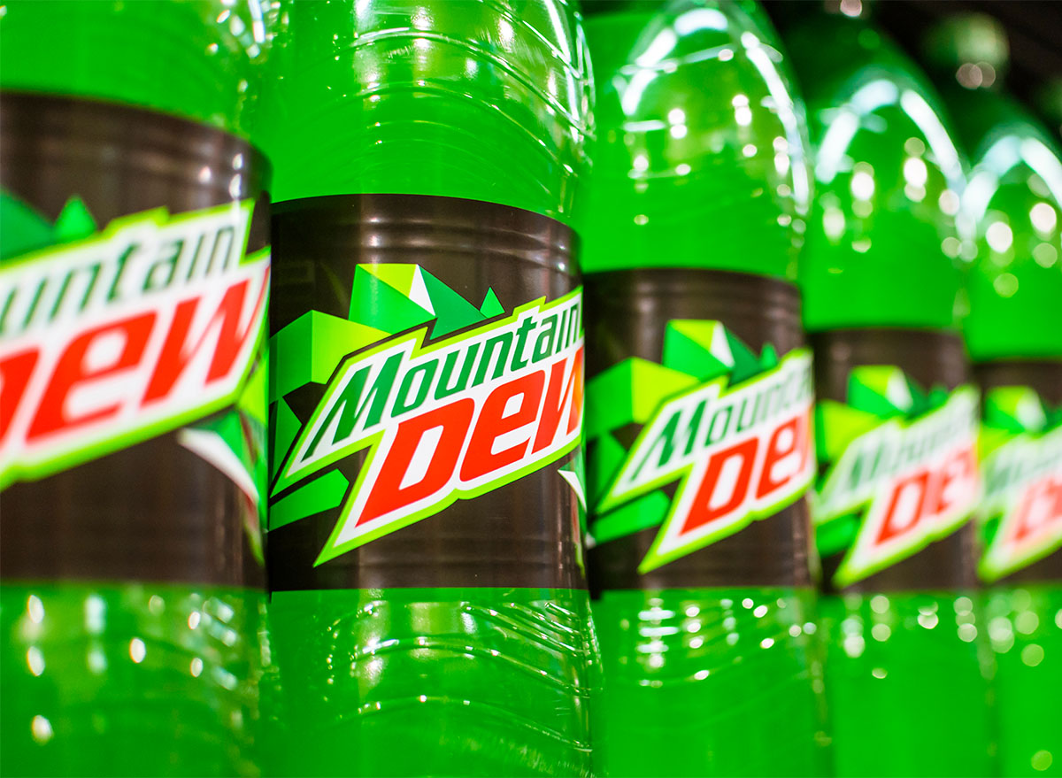 mountain dew plastic bottles