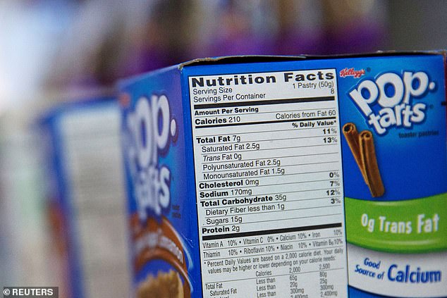 King says the US-style nutrition labeling is out of date and should be replaced with a system similar to the 'Nutri-score' system used in the UK.