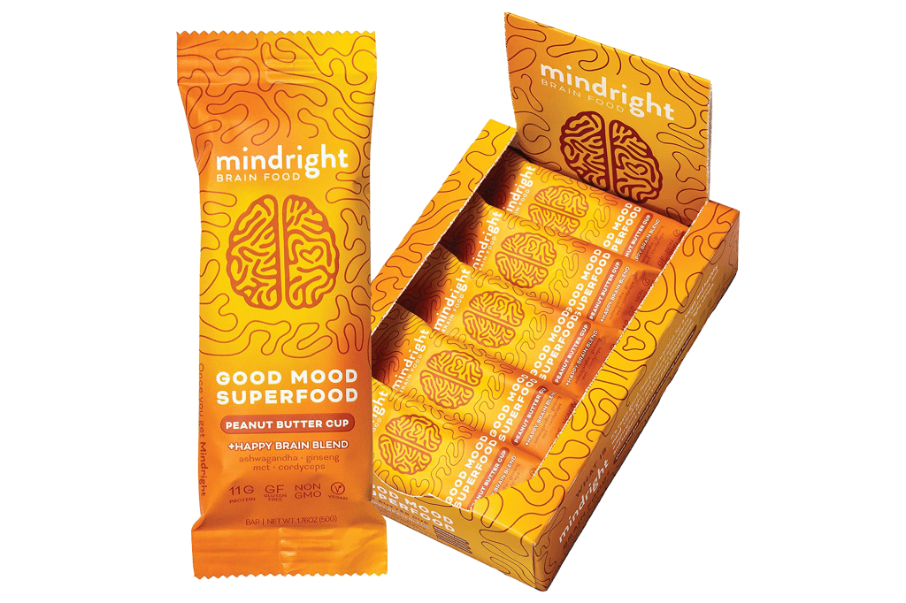 Mindright Superfood Vegan Protein Bars 12-Pack