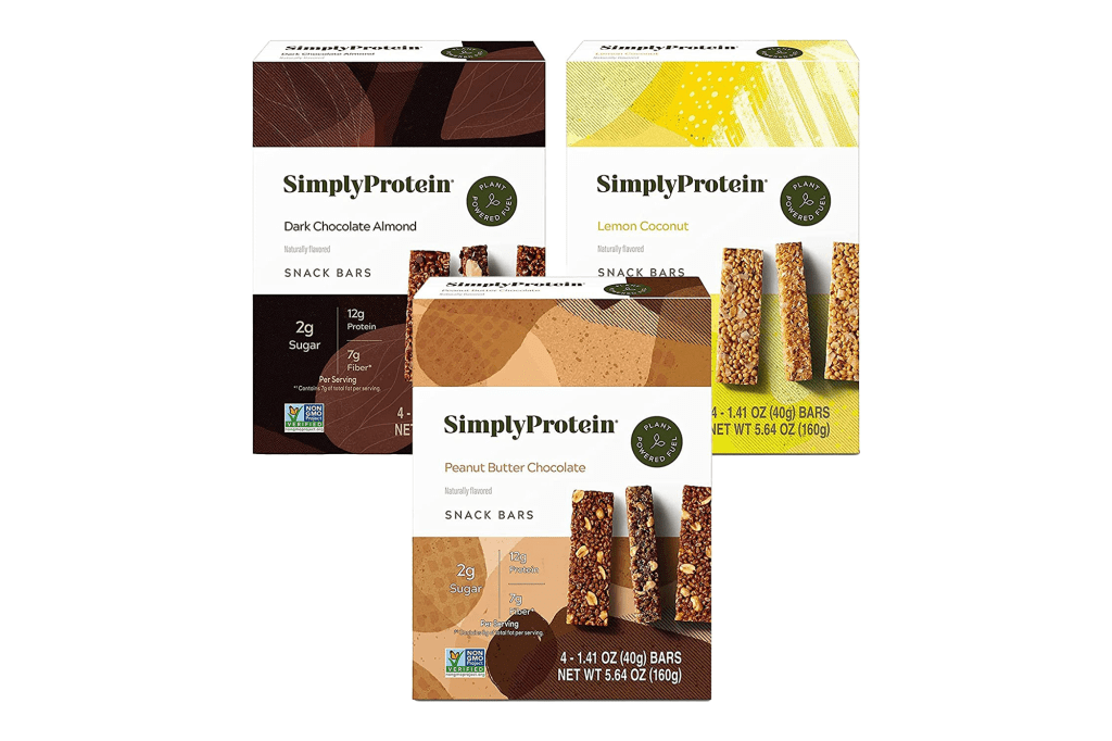 SimplyProtein Vegan Protein Bars 12-Pack