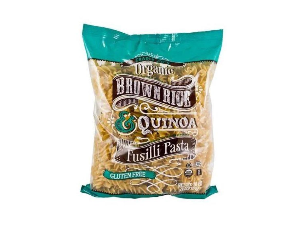 Trader Joe's Organic Brown Rice Pasta Fusilli