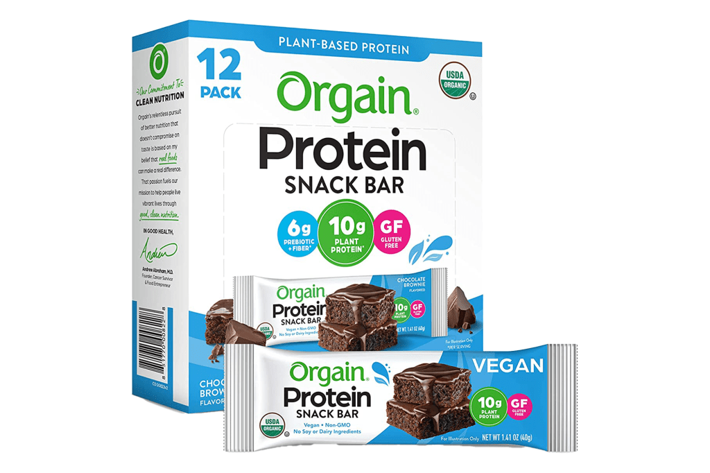 Orgain Protein Bars 12-Pack