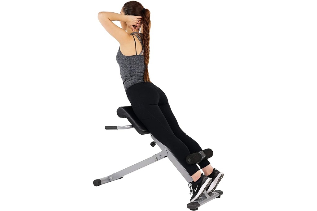 Sunny Health & Fitness Hyperextension Roman Abdominal Chair