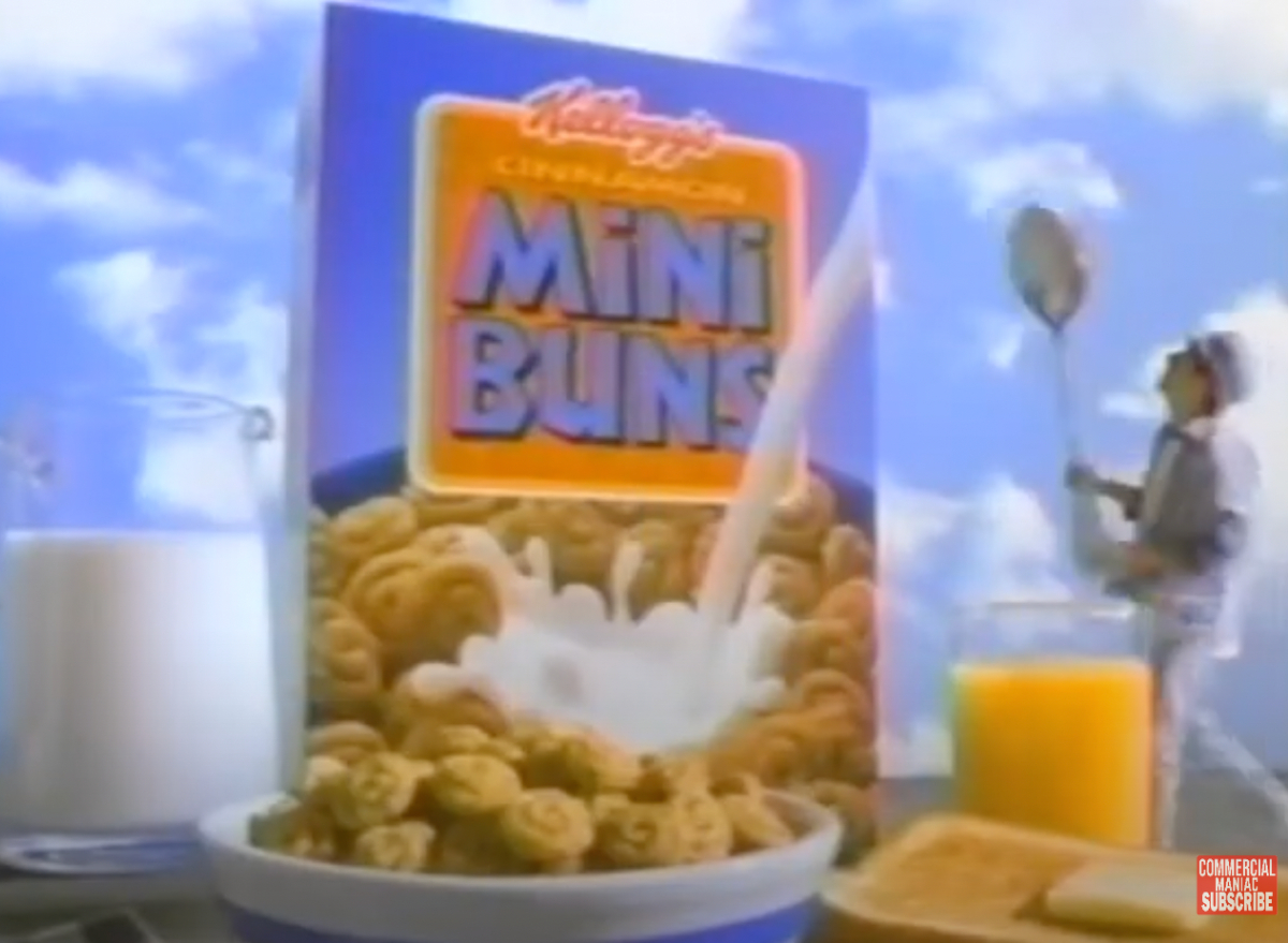 Mini bollos de canela de Kellogg's