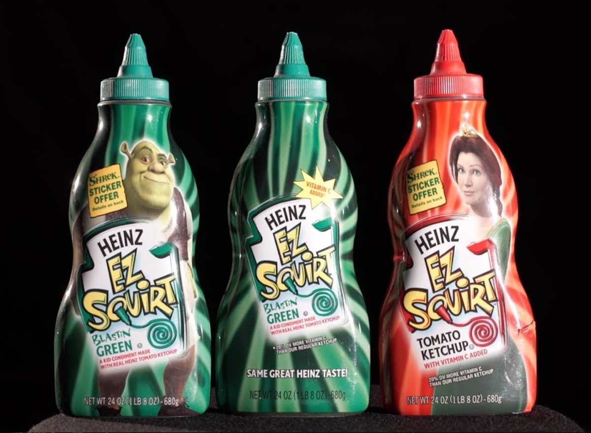 Ketchup de color Heinz EZ Squirt