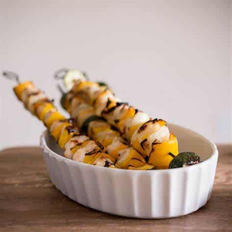 Keto chicken skewers