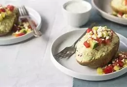 Keto baked potato