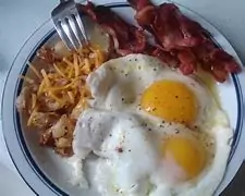 Keto Egg bacon