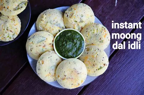 Moong dal Idli