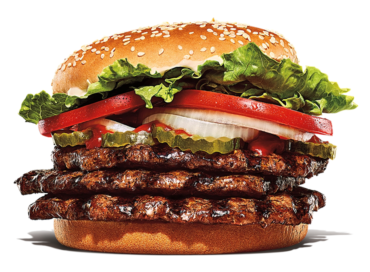 burger king triple whopper