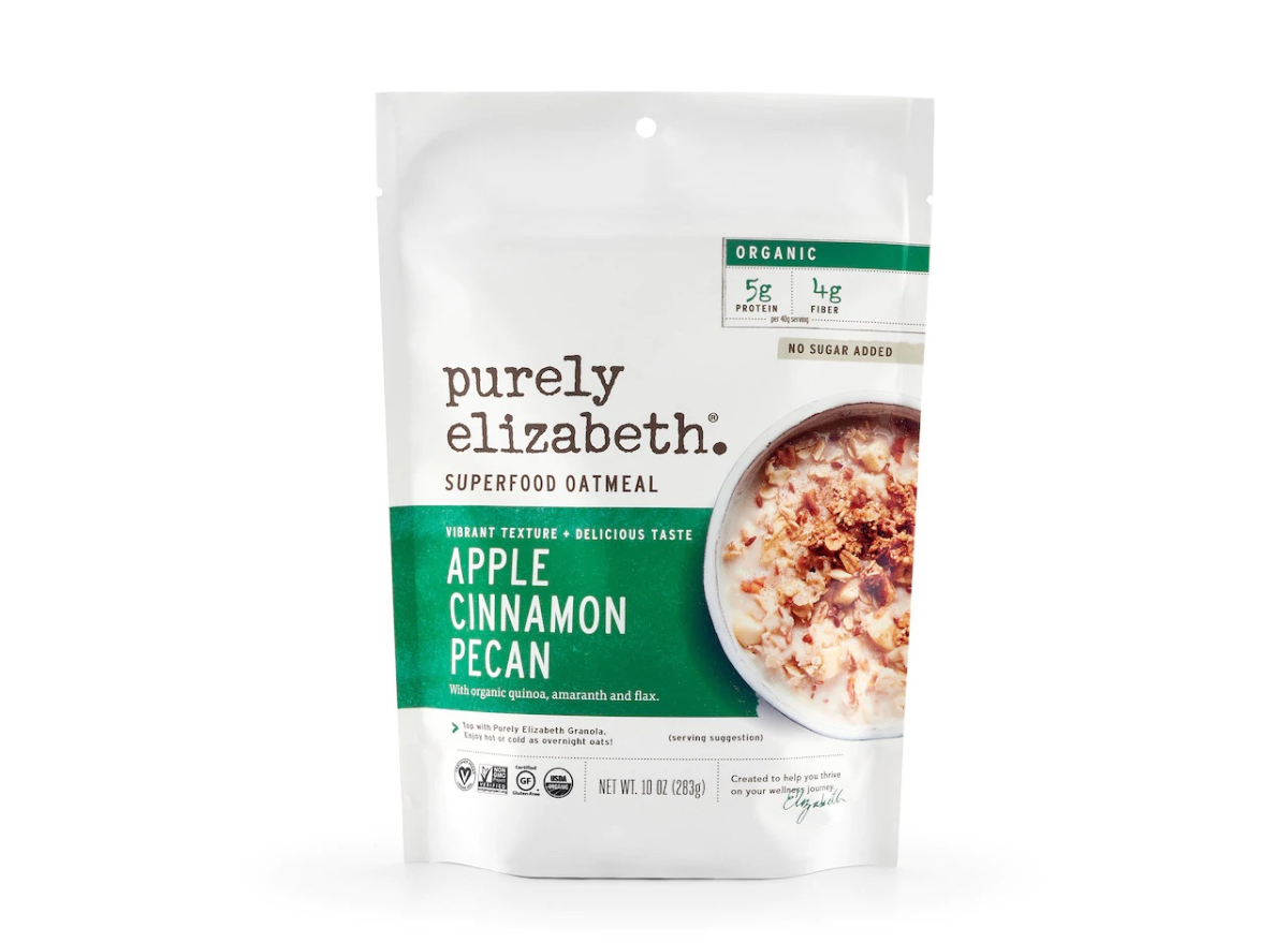 pure elizabeth apple, cinnamon, walnut superfood and oatmeal