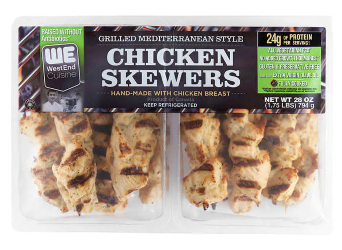 Mediterranean Grilled Chicken Skewers from Costco WestEnd Cuisine