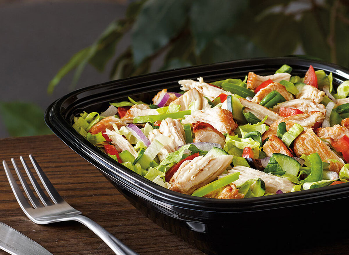 Subway Grilled Chicken Salad