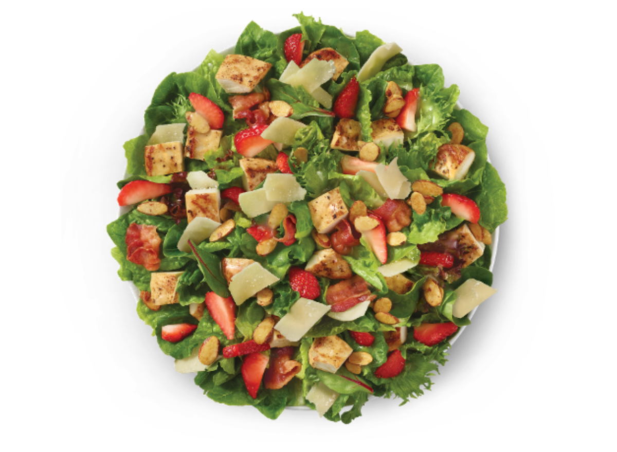 wendy's summer strawberry salad