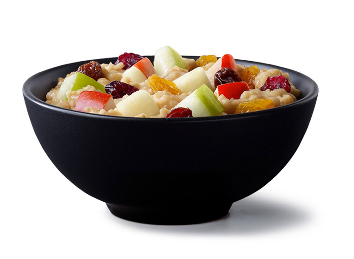 mcdonalds fruit maple oatmeal