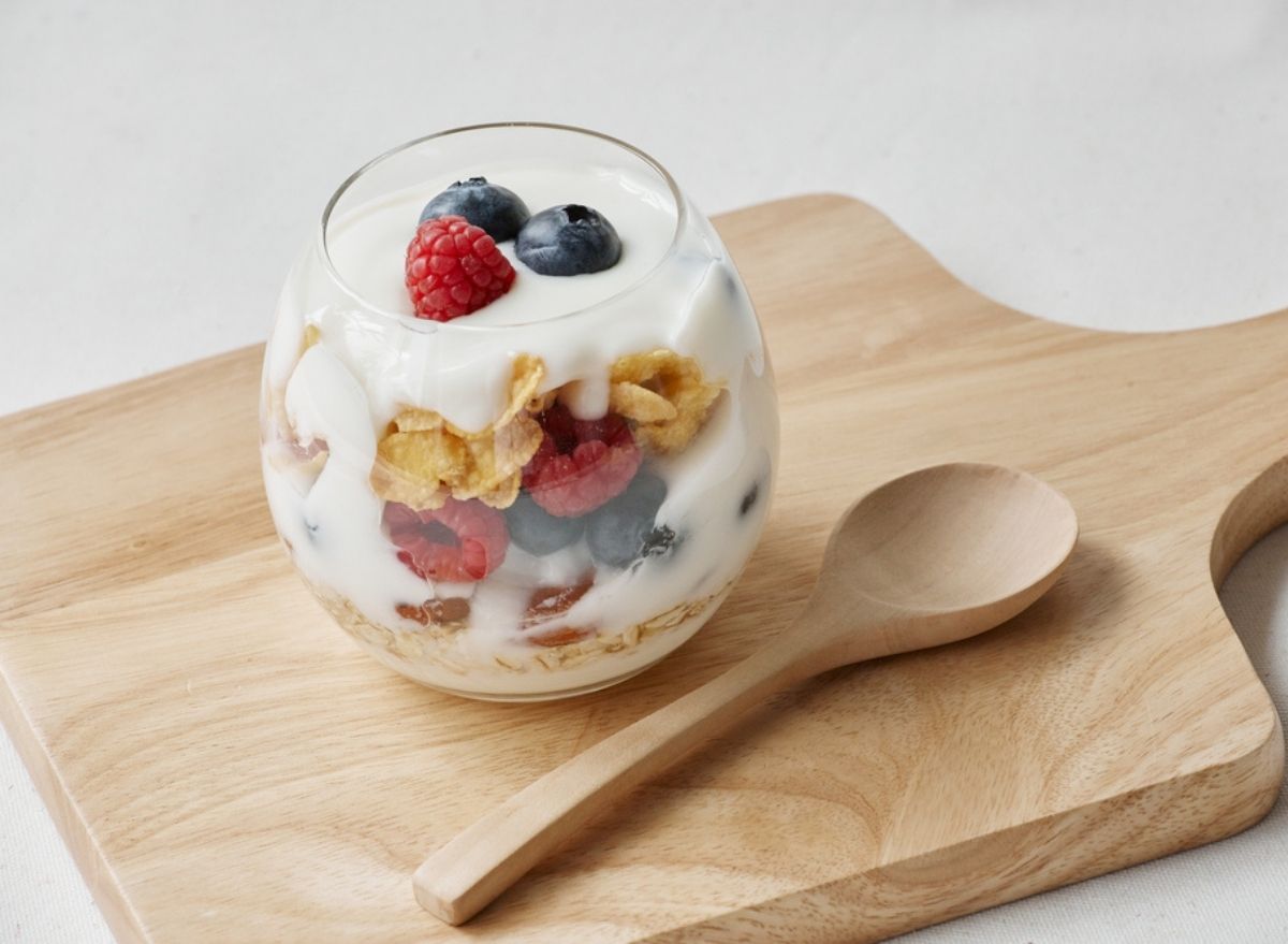 Starbucks Honey Fresh Blueberry Greek Yogurt Parfait