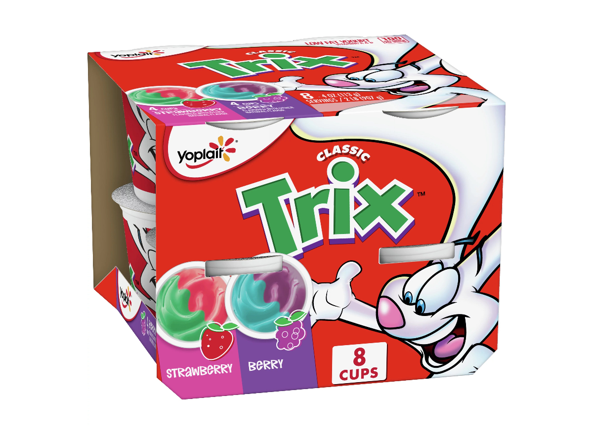 yoplait trix berries and strawberry kids cups