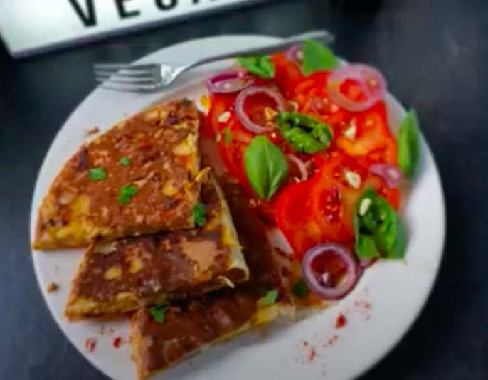 Vegan Spanish Omelette