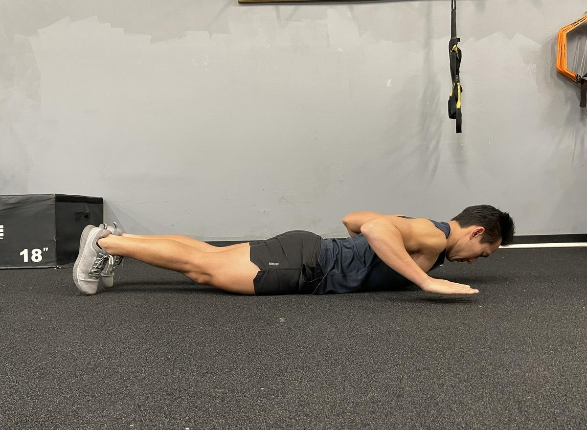 push-ups with manual release