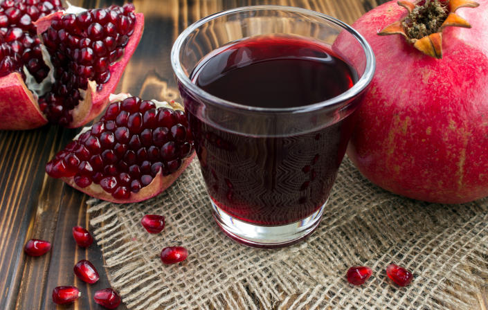 Granada juice.  (Lyudmila Yaremenko / Getty Images)