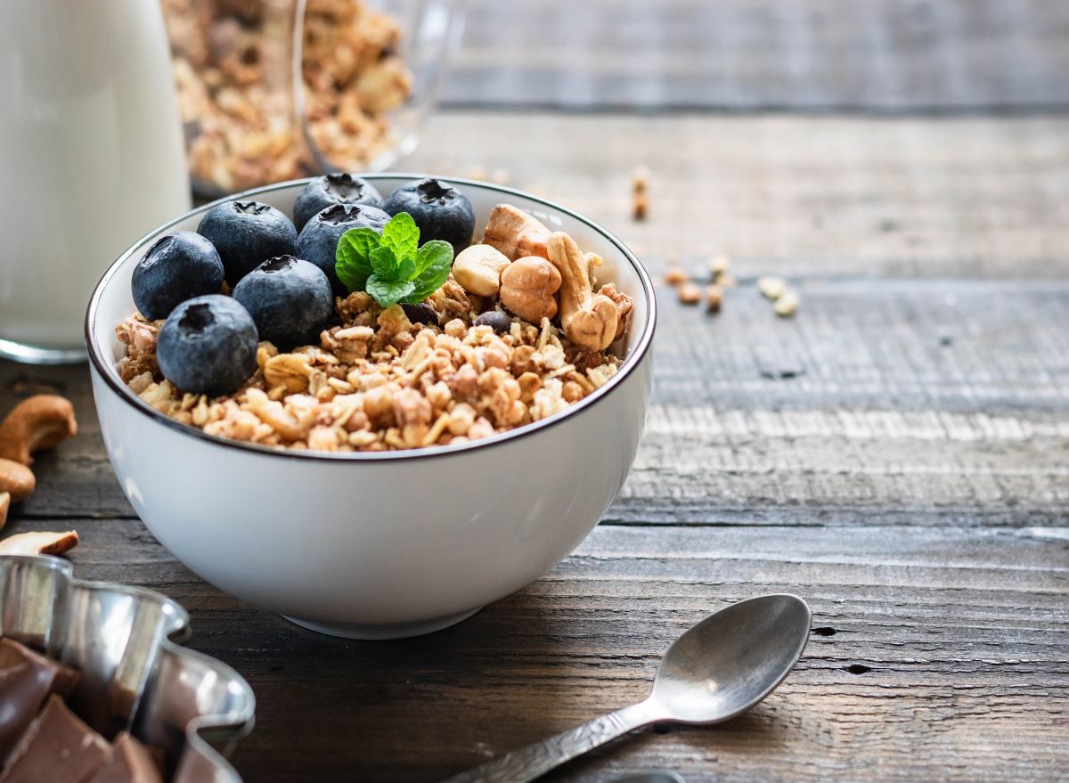 Blueberry Yogurt Bowl