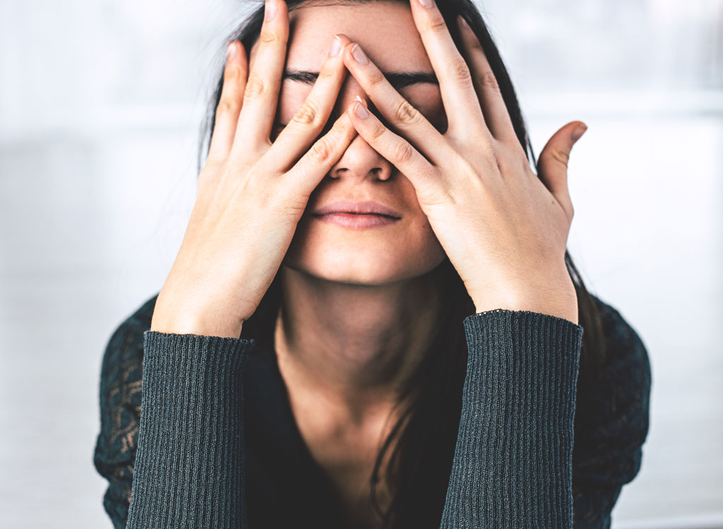 stressed woman