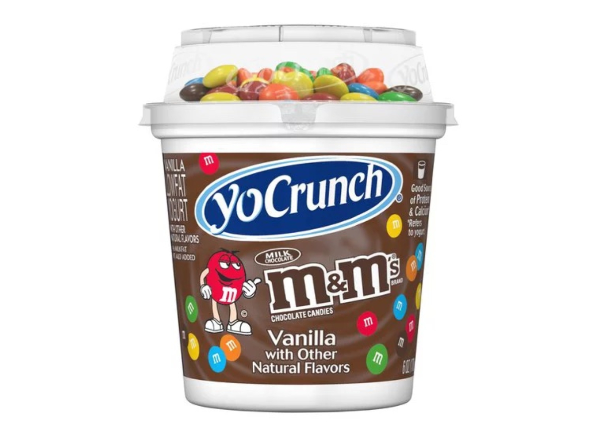 yoghurt m&m yocrunch