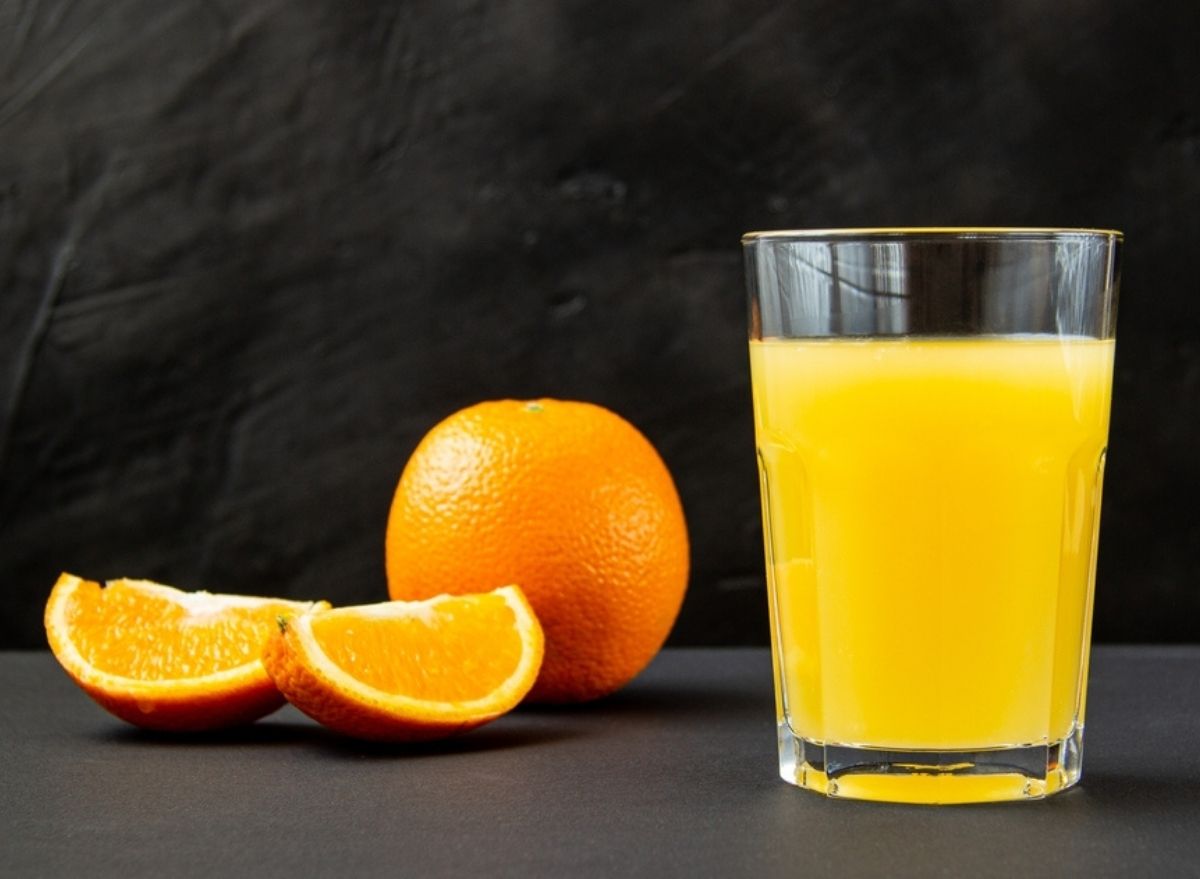 Fortified orange juice