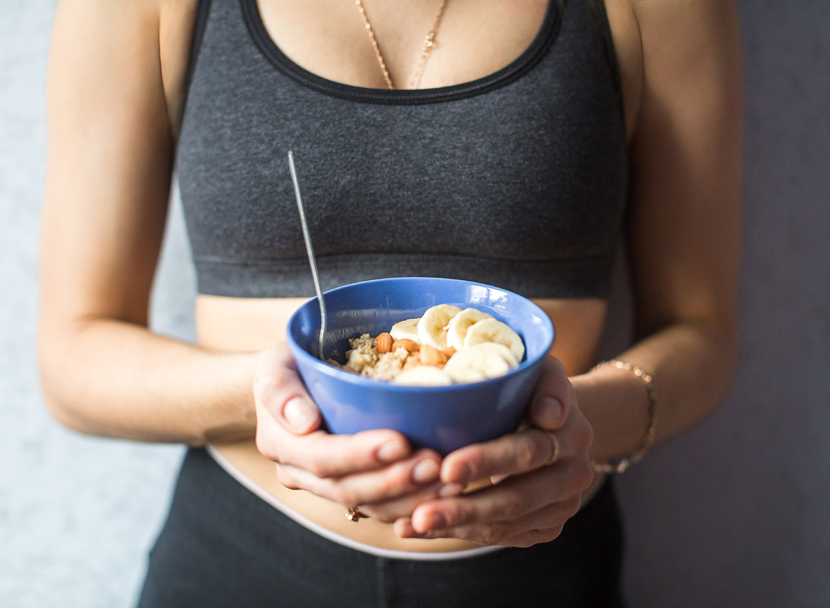 eat oatmeal after exercise