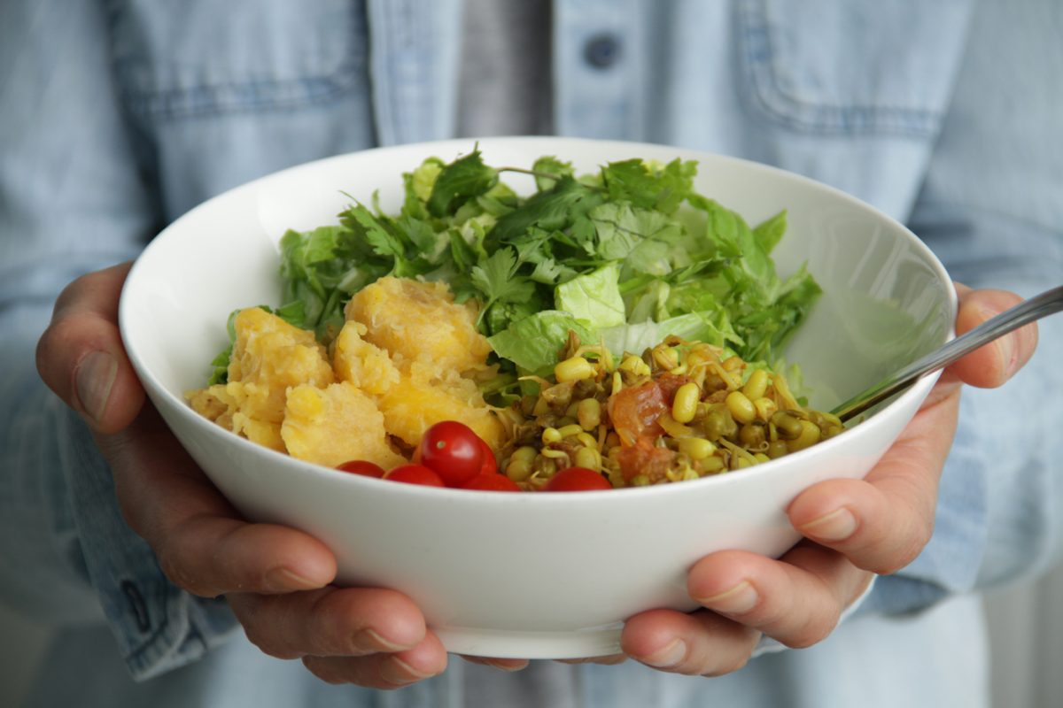 Vegan Moksha Sprouts Salad