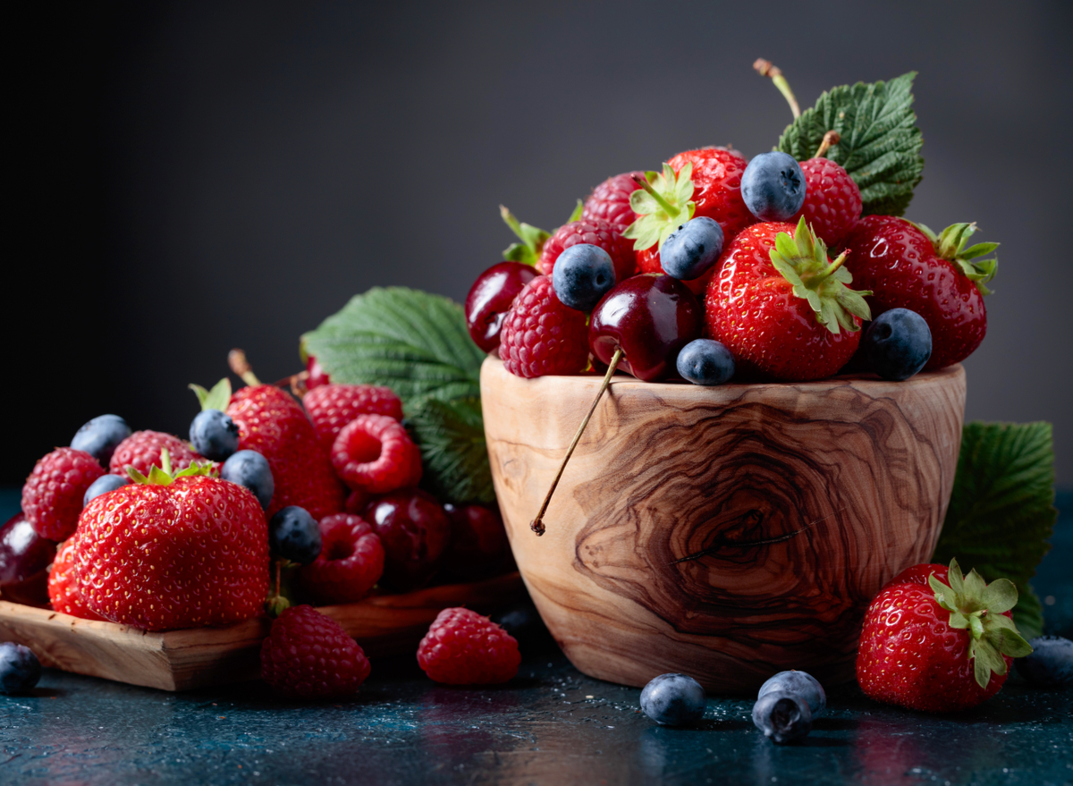 berries and cherries