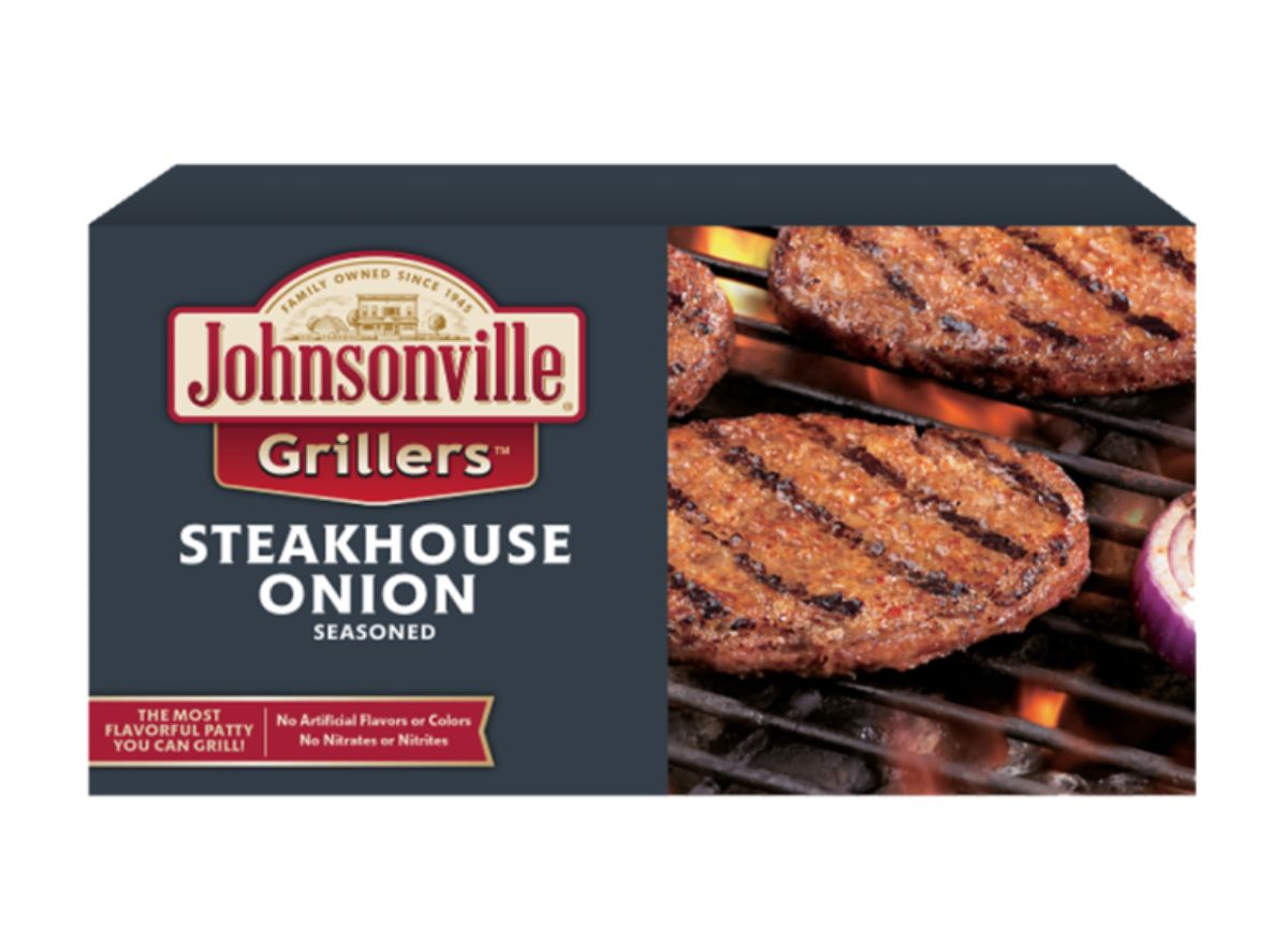 Johnsonville Grillers Steakhouse Seasoned Onion Patties