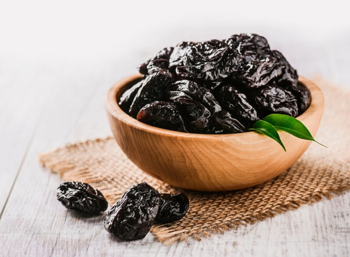 bowl of prunes