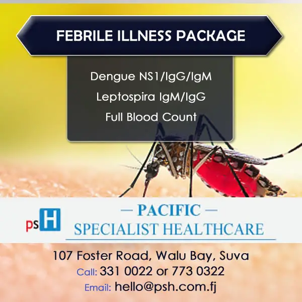Febrile Illness Package - Pacific Specialist Healthcare