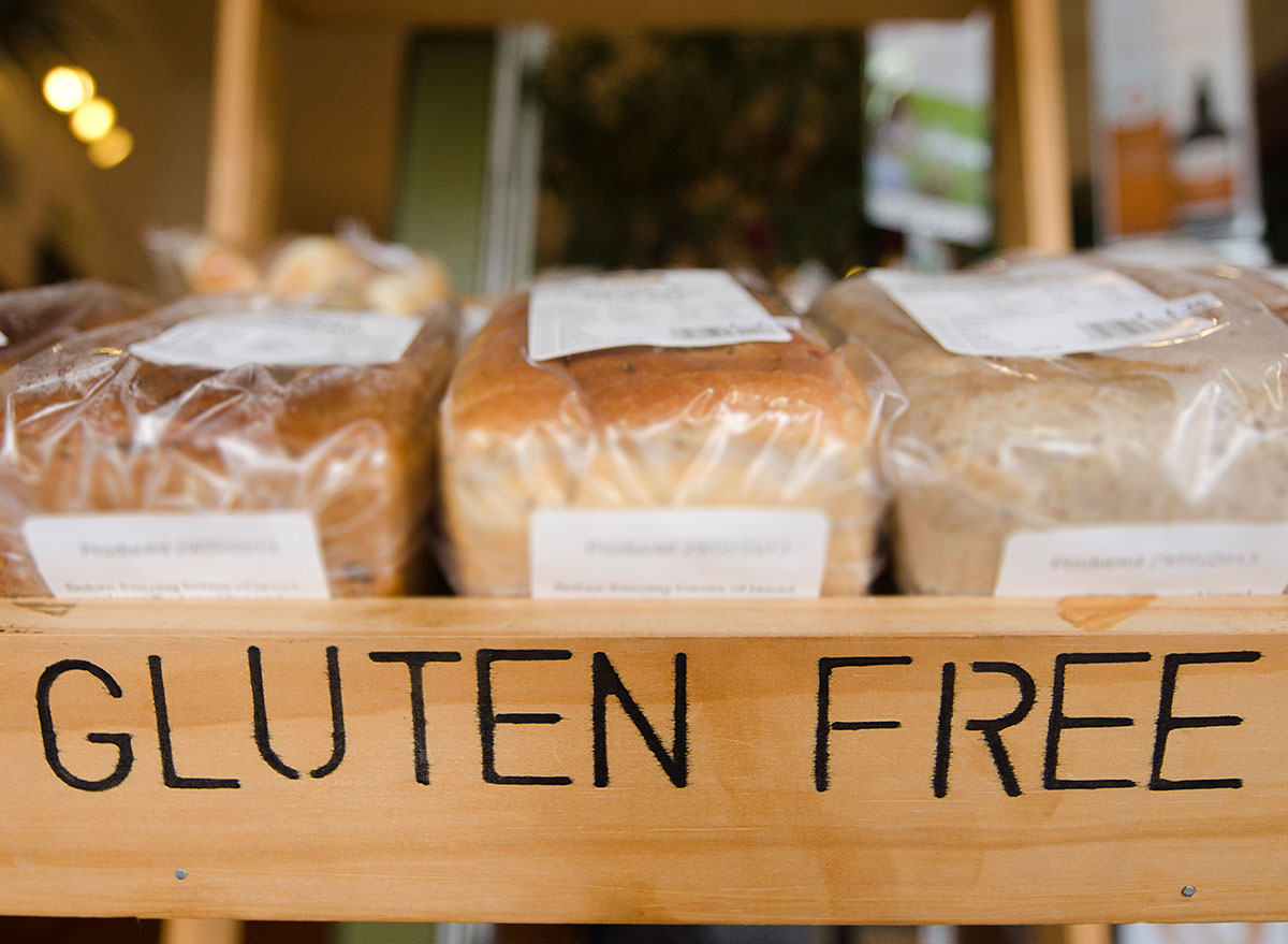 Gluten-free bread ready to buy, for those who follow the gluten-free diet.