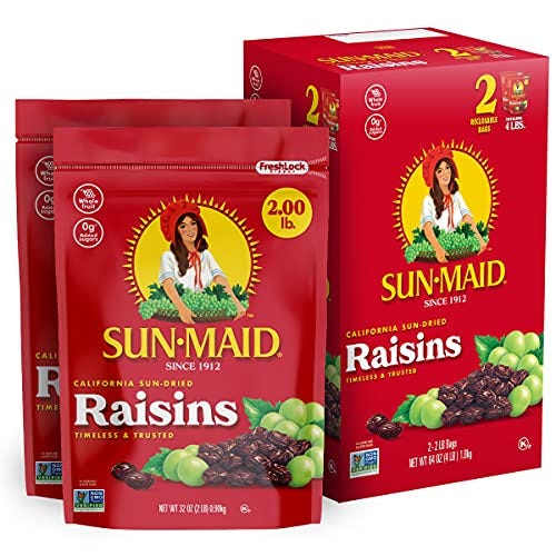 Sun-Maid California Raisins |  32-ounce bags |  2 pack