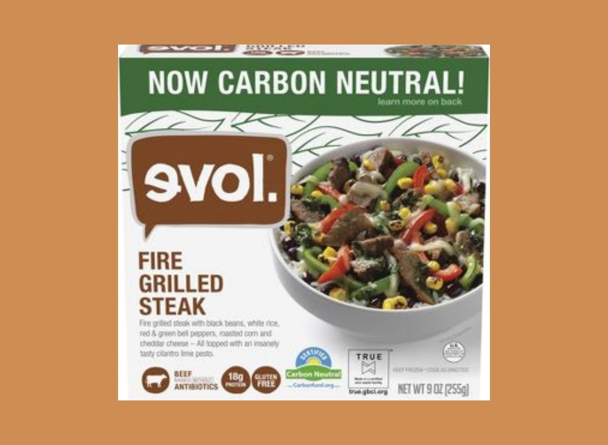 Evol Gluten Free Grilled Steak Bowl