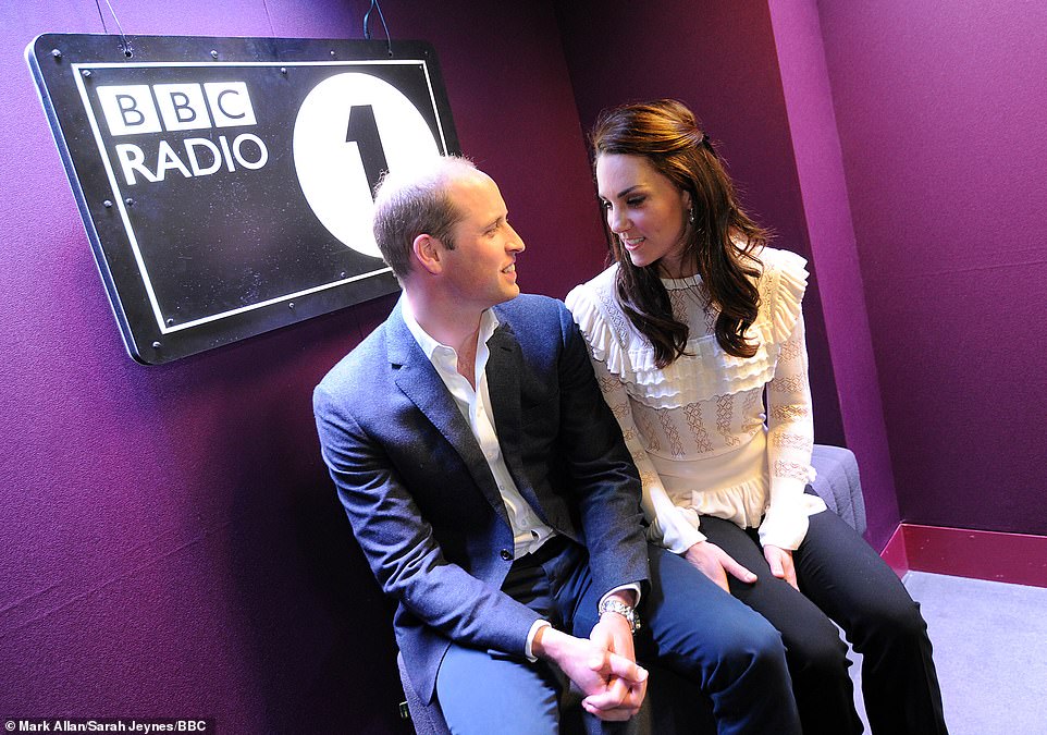 William and Kate have previously appeared on Radio 1 when they made an appearance on the Scott Mills show in April 2017