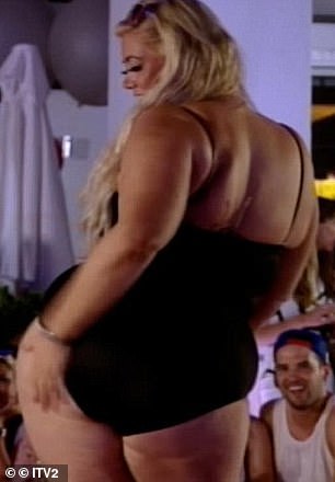 Before: Gemma has shed 3.5st (pictured in TOWIE in 2012)