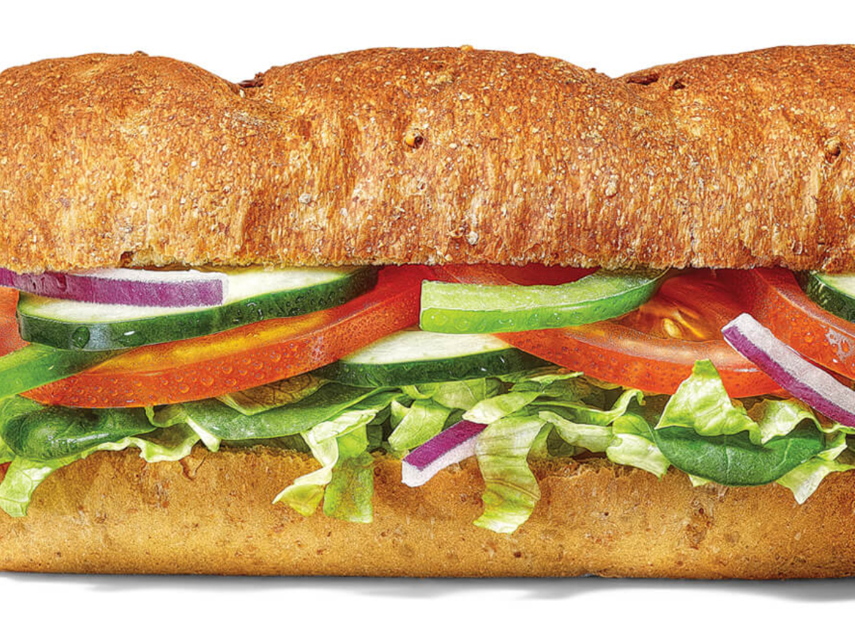 Subway Vegetarian Delite Sandwich