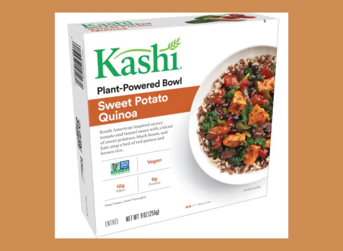 Plant-Based Quinoa Sweet Potato Kashi Bowl