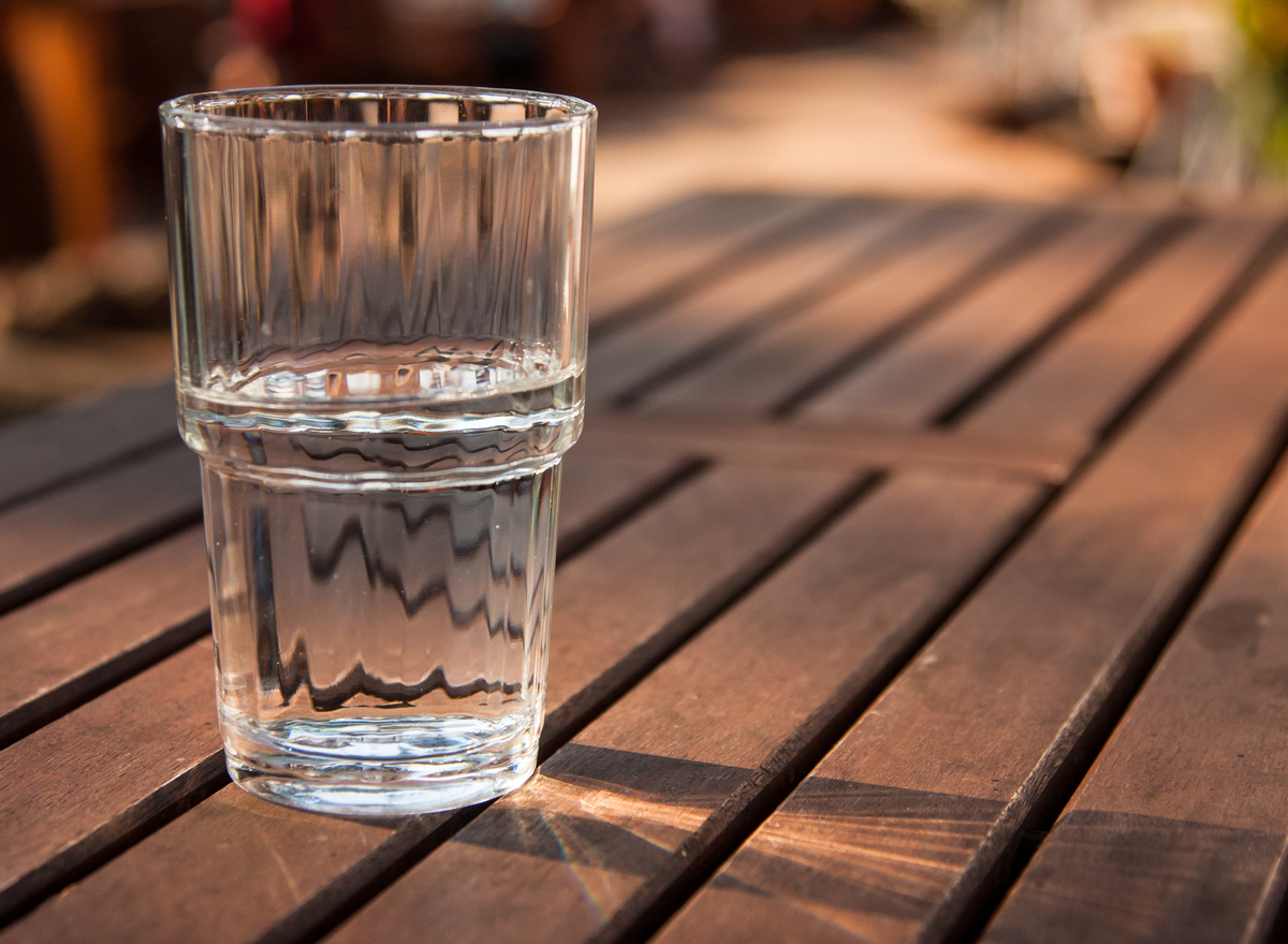 glass of water